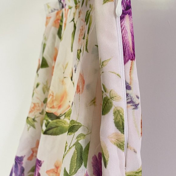 Show Me Your Mumu Floral Y2K Cottage Mini SKirt Size Small-Medium New H37 - Picture 3 of 8
